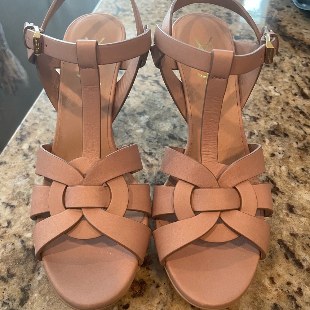 Saint Laurent tribute sandals